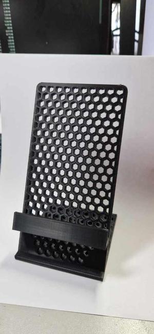 Honeycomb phone stand