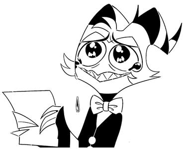 Moxxie stencil 8