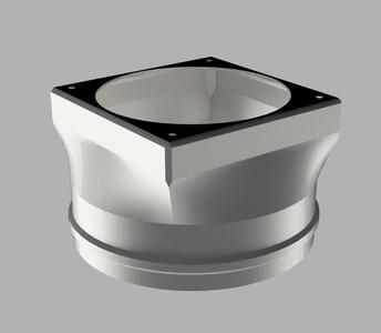 120mm Fan to 150mm Hose Mount