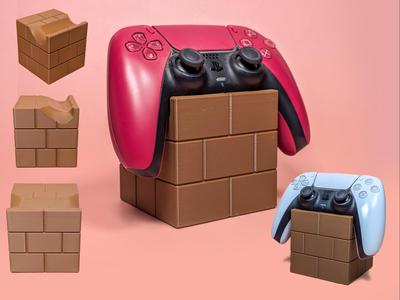 Super Mario Brick PS5 Controller Stand