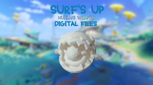 Genshin Impact Surf's Up | Mualani Weapon for prop use or cosplay