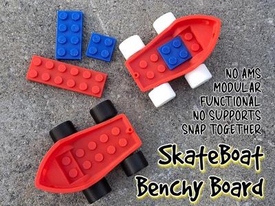 Benchy Board SkateBoat TechDeck Finger Skateboard