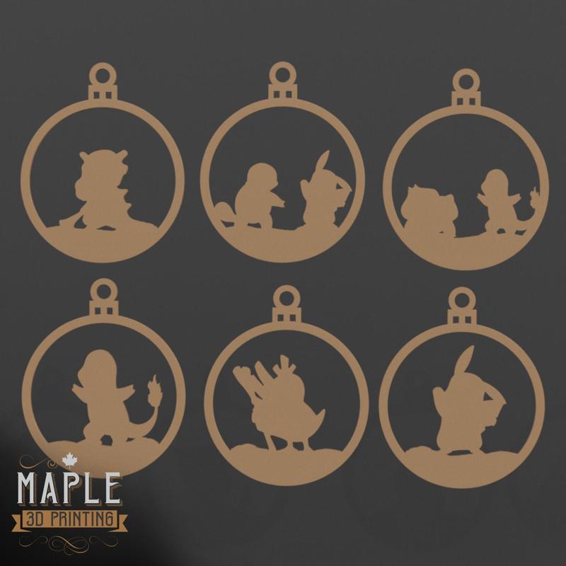 Customizable Ornament - Pokemon