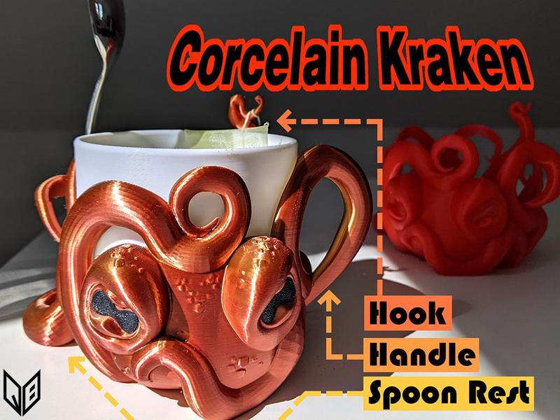 Corcelain Kraken Cup - No Supports