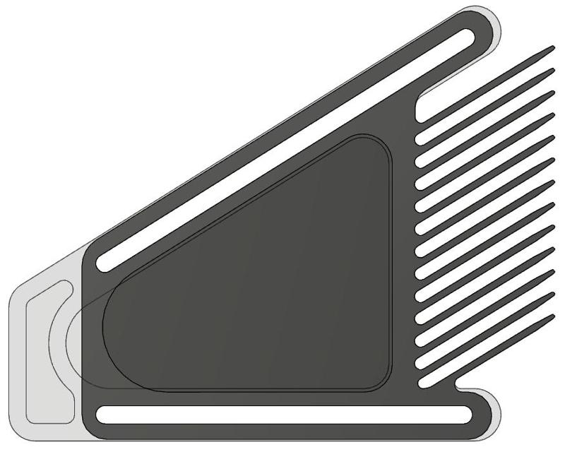 Tablesaw Featherboard - Prusa Mini-sized