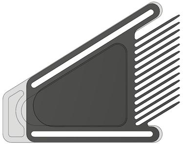 Tablesaw Featherboard - Prusa Mini-sized