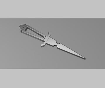 Star Trek: Original Series Mirror Universe Dagger Prop Replica