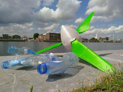 Functional 100W windturbine