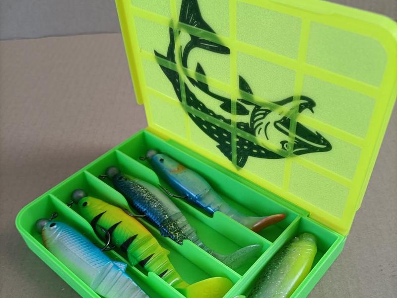 Fishing box for 4" lures