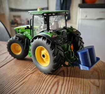 Siku Control John Deer Tractor Rc 1:32 Barrel Attachment And Barrel