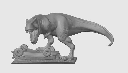 Tyranosaurus Diorama
