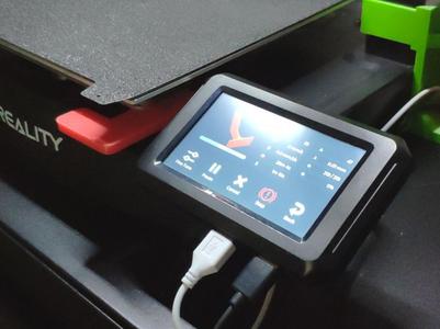 Ender3V3KE Horizontal Screen Holder (Guppy screen)