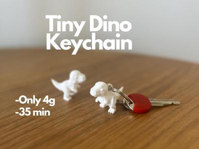 Tiny Dino Keychain