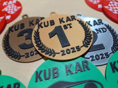 Kub Kar Rally Race medals Scouts Canada
