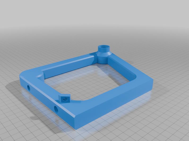 Direct Drive Filament Spool Holder for Ikea Skadis