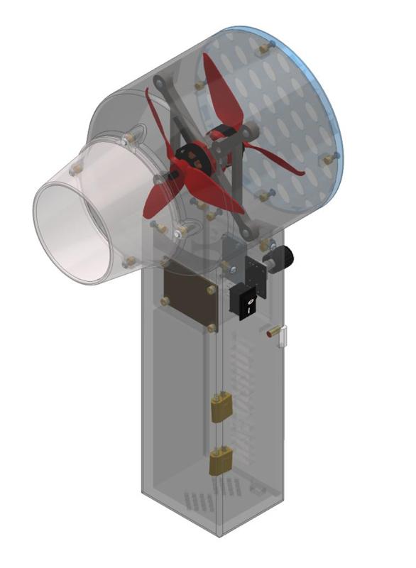 Mega Turbo Fan - Dual Motor 5 Inch props