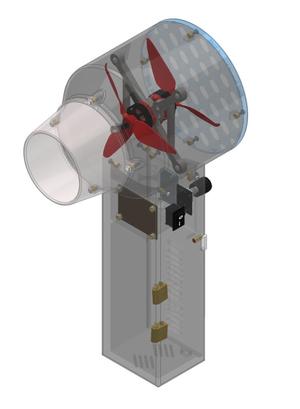 Mega Turbo Fan - Dual Motor 5 Inch props