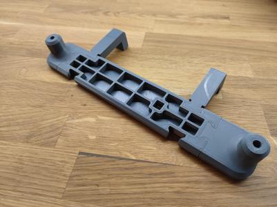 Door handle drilling template