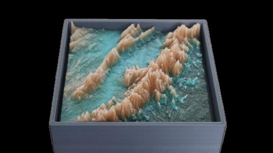 Shenandoah National Park 3D Terrain Map