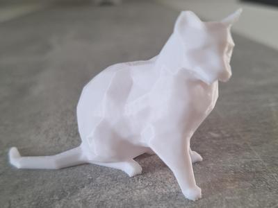 Low-Poly Katze (free to sell)
