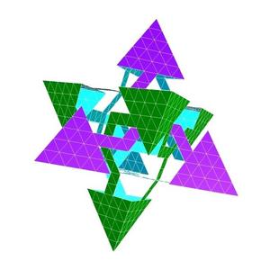 ESCHER TETRAHEDRAL POLYLINK 3 