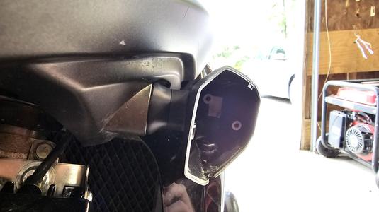 KLR 650 Low Profile Turn Stalk Replacement