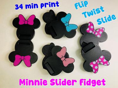 Minnie Mouse Fidget Slider (Disney Pixie Dust)