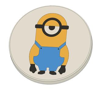 Minion Coin (fusion360)