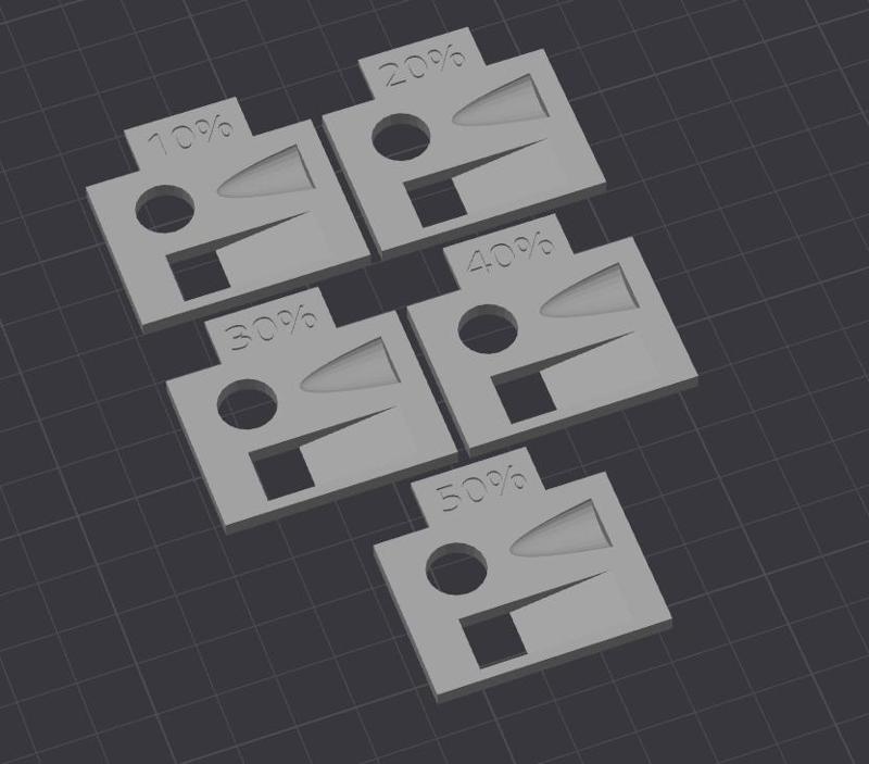 Ironing test and ironing flow adjustment tool