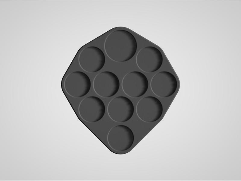 WH 40K Movement Tray 10x32mm + 1x40mm V2.0