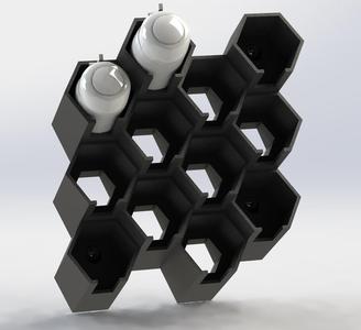 Honeycomb 12 Citadel wall mount