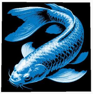 Hueforge Koi Fish