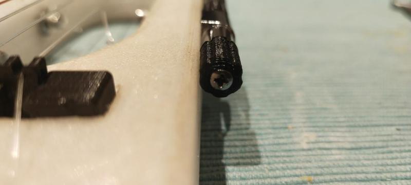 Small tuner knob for travelele