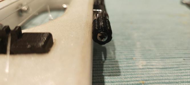 Small tuner knob for travelele