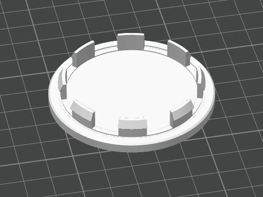 Fiat wheel cap