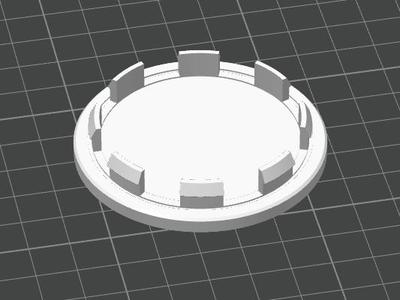 Fiat wheel cap