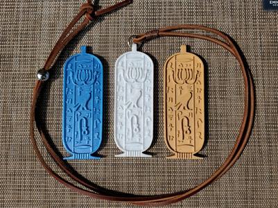 Ancient Egyptian Cartouche – Hieroglyphic Pendant