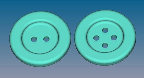 freecad clothing buttons!