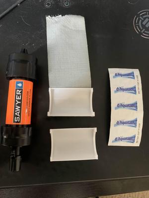 Sawyer Mini Water purification tablets holder shell