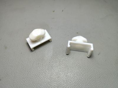 Inspire Moss LED module mount for 45mm Extrusions
