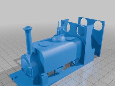 1/32nd 54mm Hunslet Cackler/Jerry M UPDATE