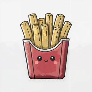 French Fries Food Cookie Cutter