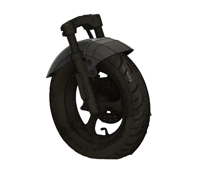 Front fender kugoo Vpro