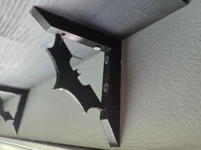 Batman Logo Shelf Bracket