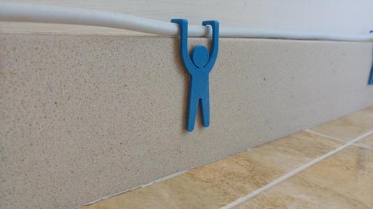 Everyday objects, cable clip / holder