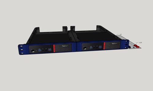 Lenovo Tiny PC 2x 1U Server Rack Mount