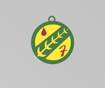 Star Wars Boba Fett Emblem Keychain