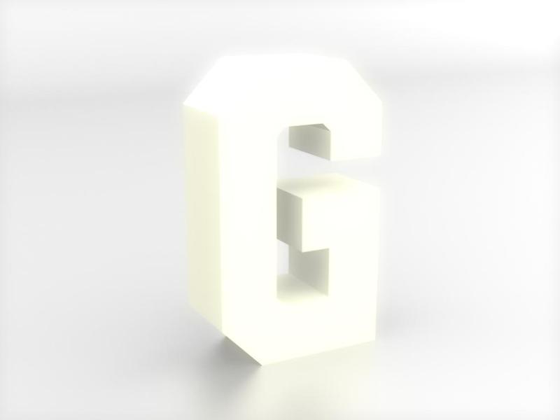 Decorative letters A-Z (Sports), LED light