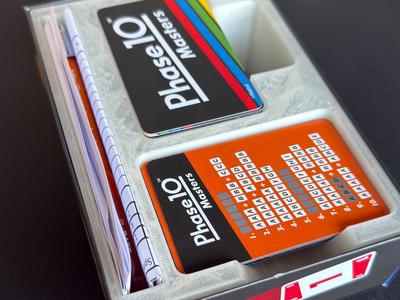 Phase 10 Masters Card Game Insert/Box