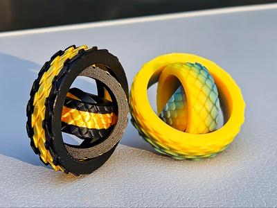 Dragon's Gyro Fidget Spinner (print in place)